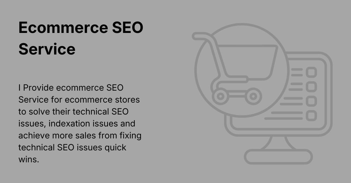 Ecommerce Seo Services